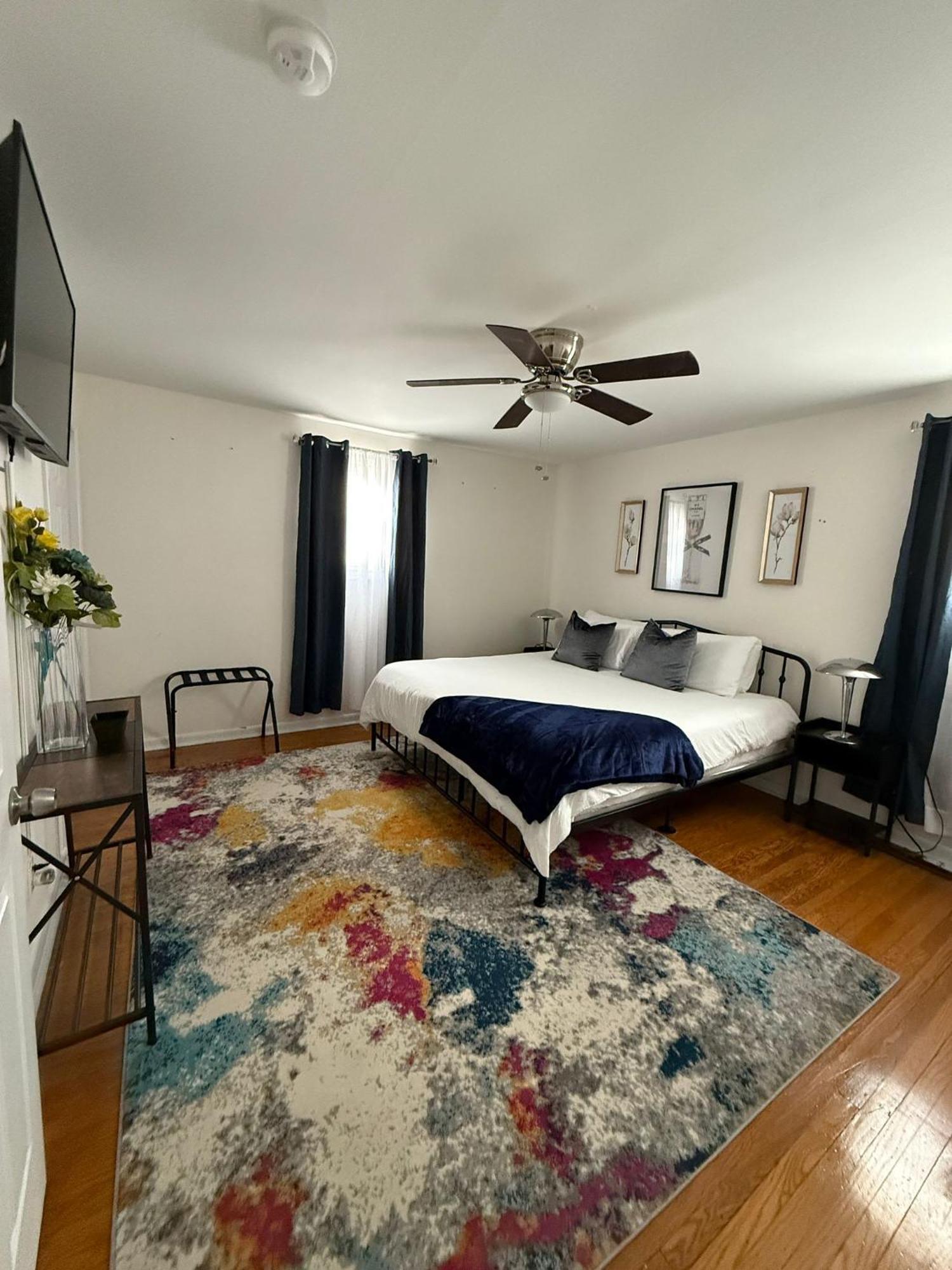 Stylish Cozy Quiet Family Retreat And Romantic Getaway Sleeps Up To 7 With Fast Wifi, Free Parking, Work Station, Alexa Enabled, Fenced In Backyard For Pets Grill Party Patio, Porch, Beach, Canal, Stadium,Boardwalk Restaurants, And Much More! Atlantic City Ngoại thất bức ảnh